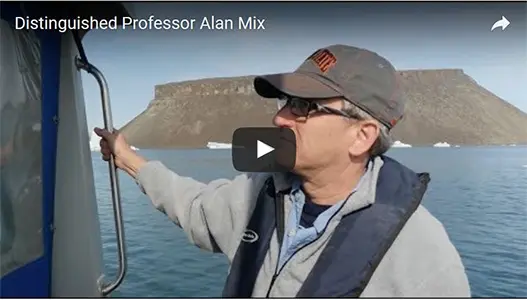 Video of Distinguished Profesor Alan Mix