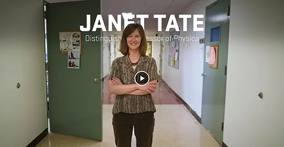 Janet Tate, Distinguished Professor video