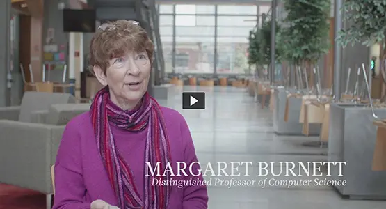 Margaret Burnett, Distinguished Professor video